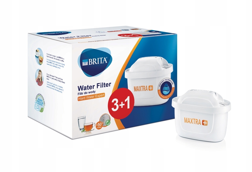 Filtračná vložka do fľaše Brita Hard Water Expert, 4 ks.