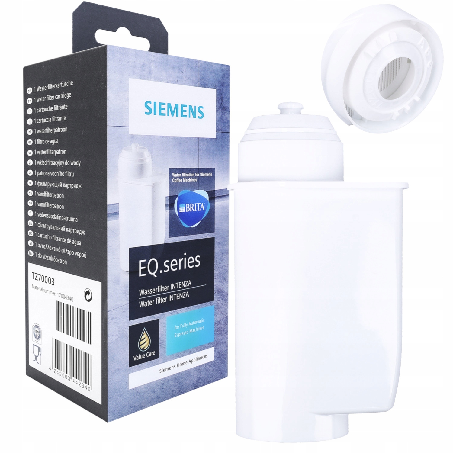 Siemens TZ70003 Vodný filter pre stroj Espresso Brita
