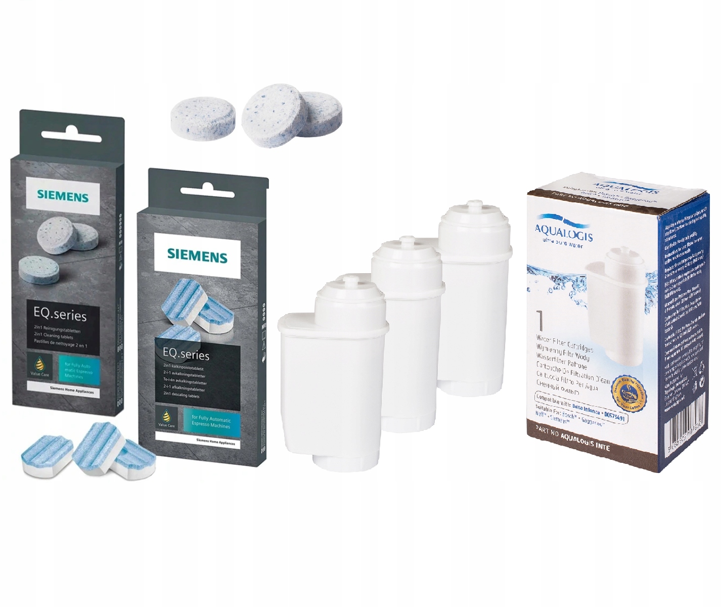 Filter + tablety Siemens TZ80001 TZ80002 TZ70003
