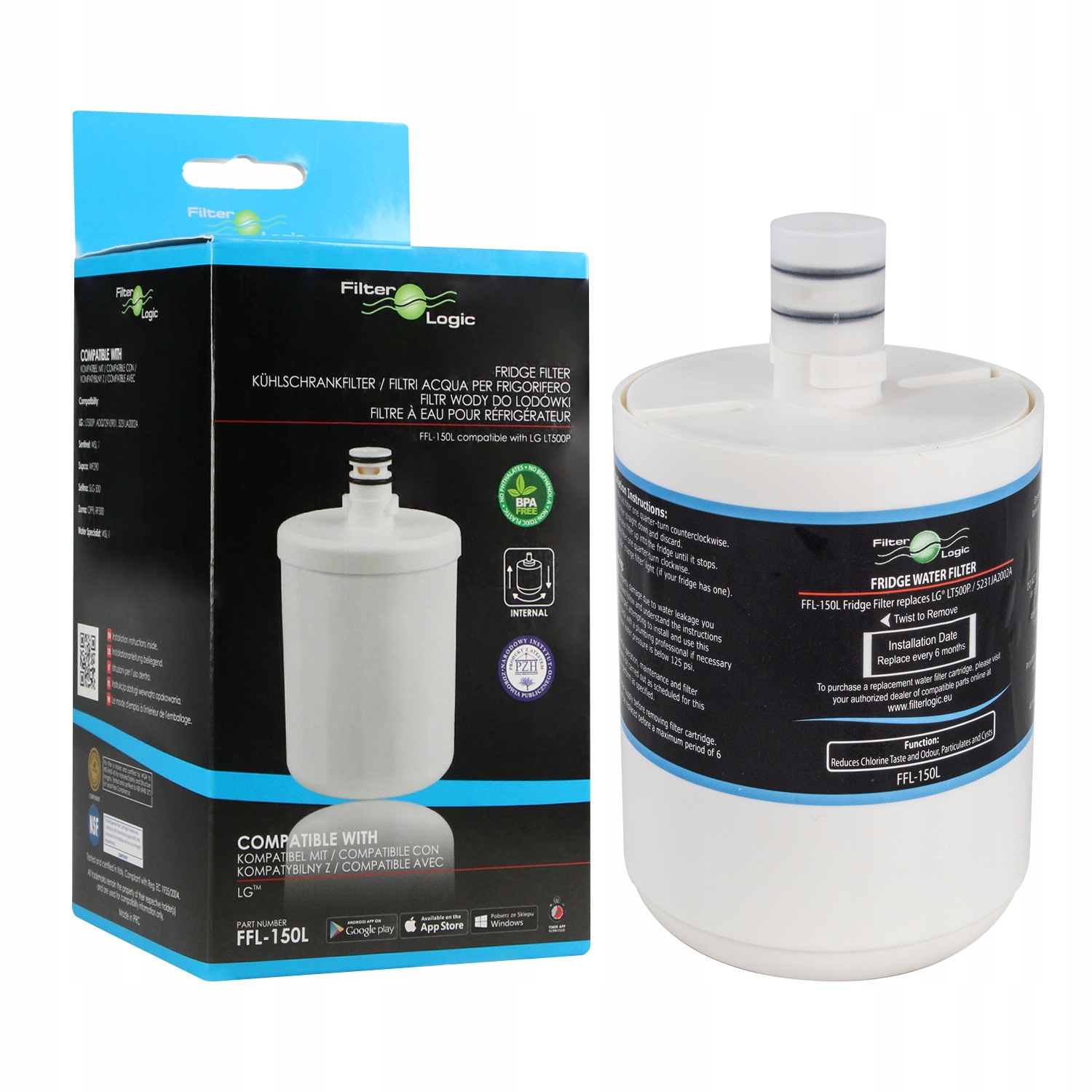 Filter pre chladničku LT500P filterLogic FFL150L