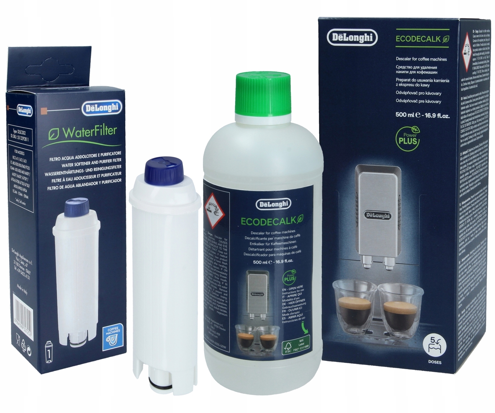 De Longhi filter DLSC002 + Ecodecalk Designer