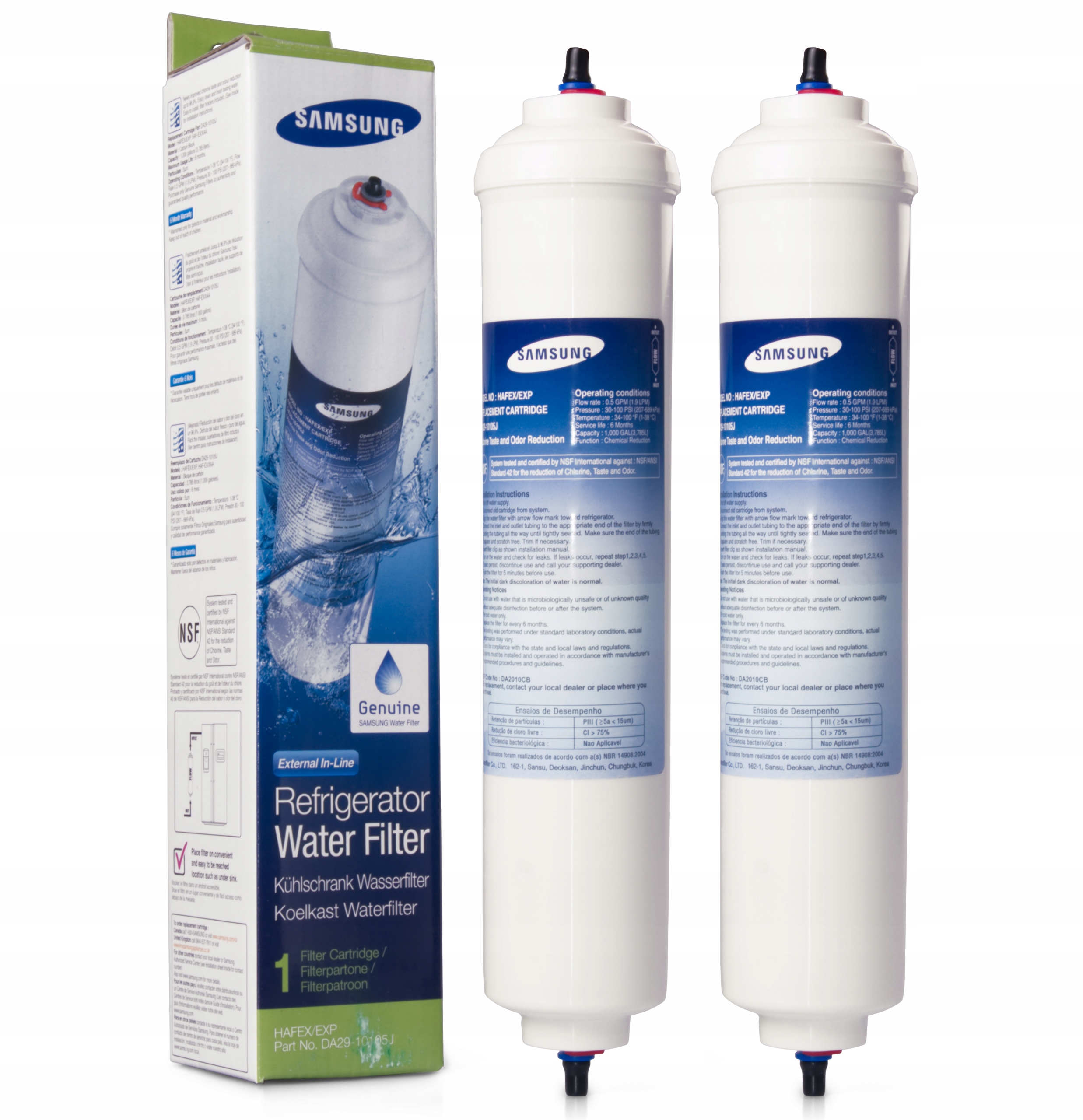 Filtračná hadica Samsung DA29-10105J HAFEX / EXP 2 ks