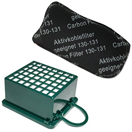 Uhlíkový filter +Hepa pre Vorwerk Kobold VK130/131