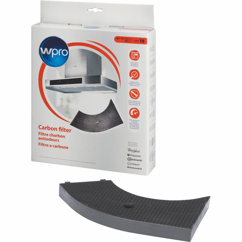 Uhlíkový filter pre typ hood KF10, typ 10, AMC859, C
