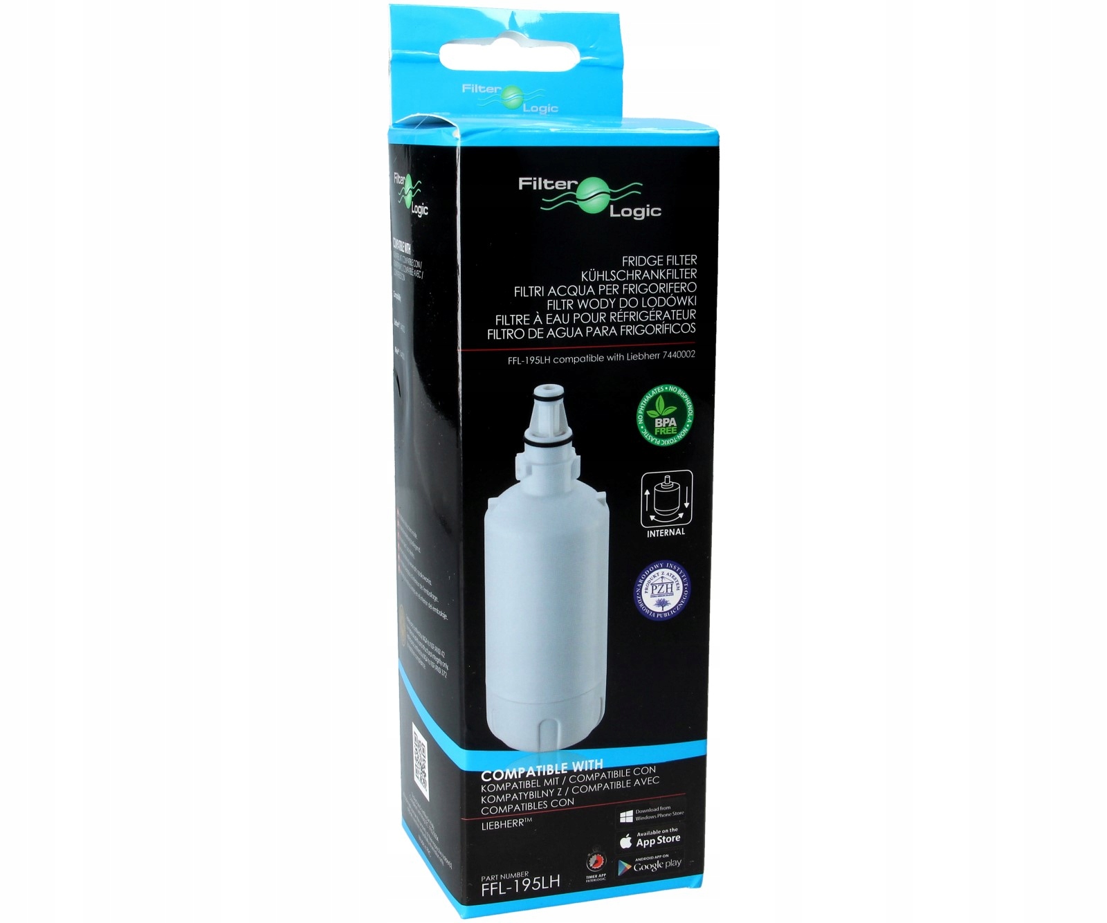 OFF-195LH vodný filter pre Lednice Miele 7440000