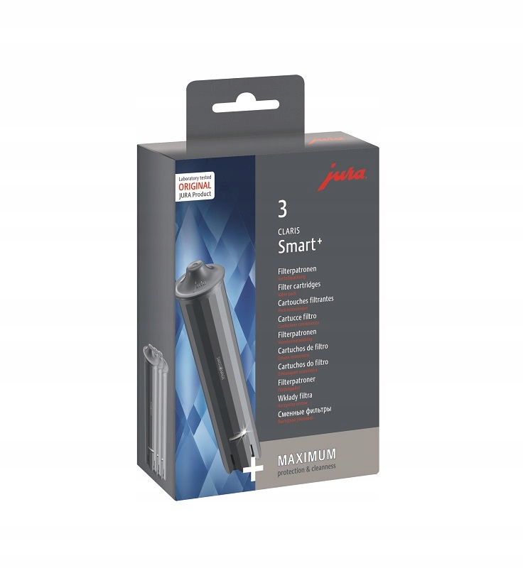 Vodné filtre Jura Claris Smart+ 24233 3 ks.