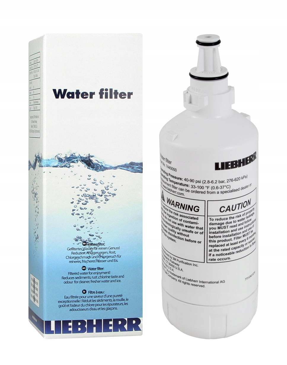 Vodný filter pre Liebherr 7440002, 7440000 chladničky