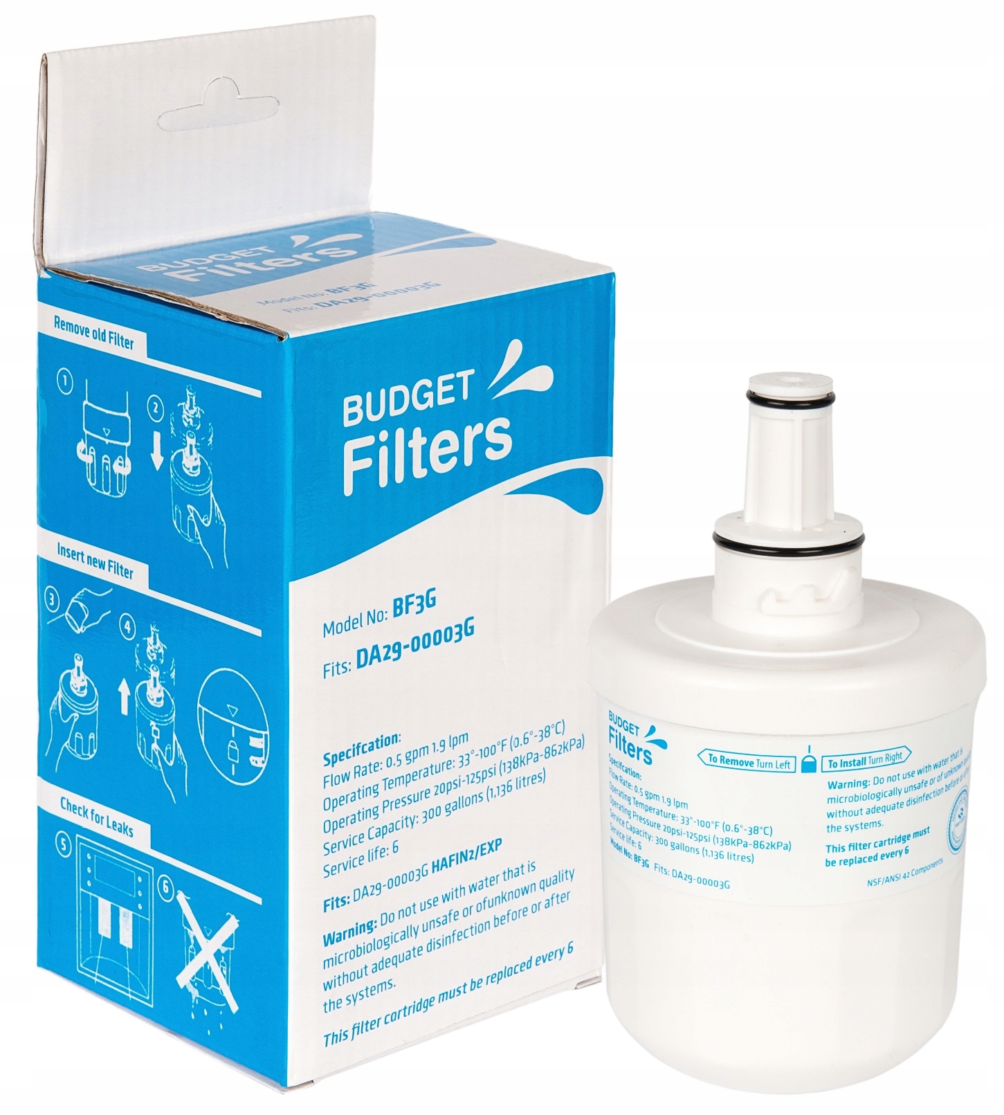 Vodný filter pre Aquapur Samsung DA29-00003G
