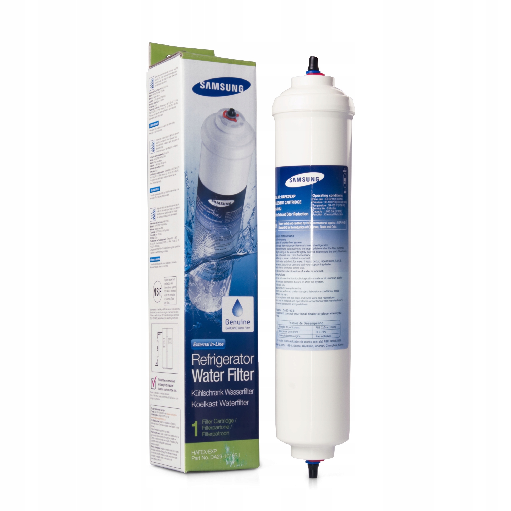 Vodný filter Samsung DA29-10105J Lednice originál