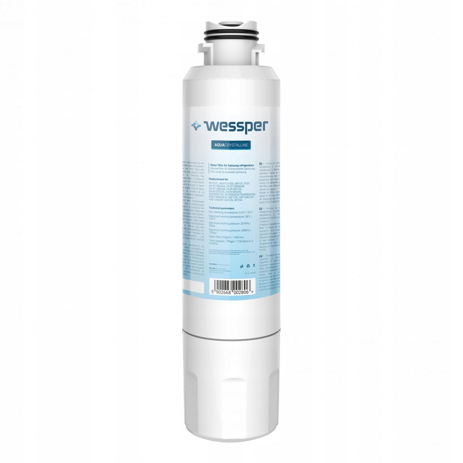Vodný filter chladničky Samsung RF24FSEDBSR