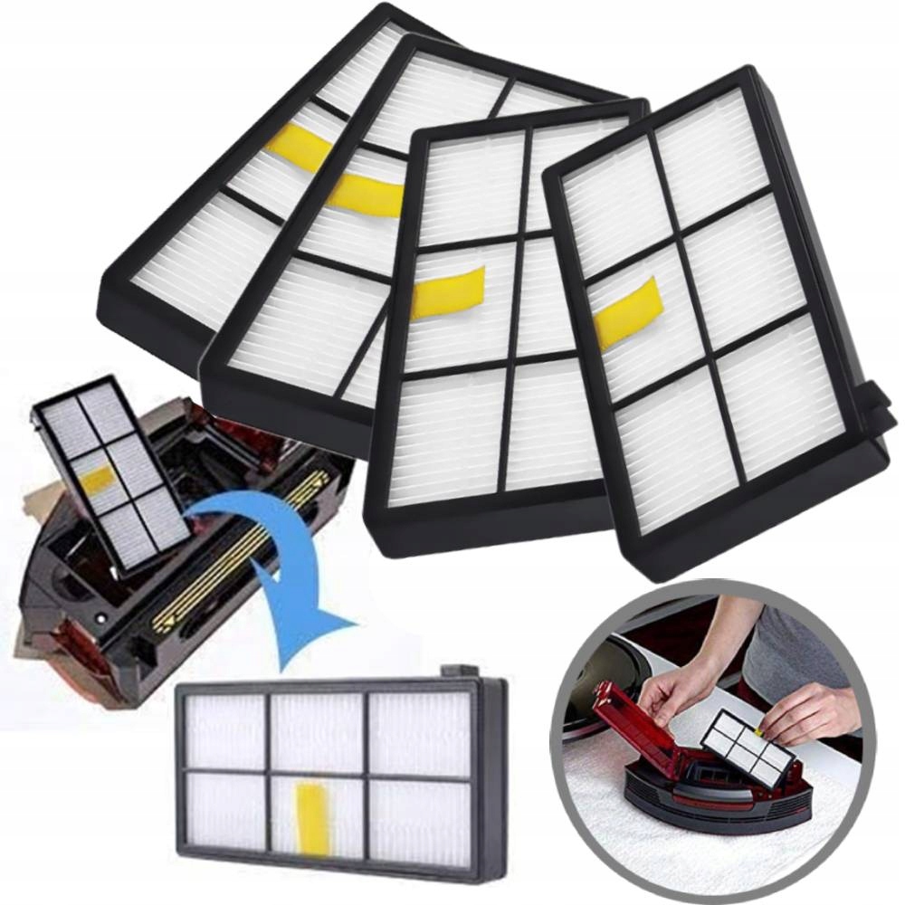 Filtre HEPA pre IROBOT ROOMBA 800 900 870 960 980