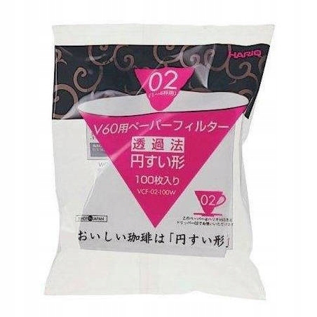 Hario V60-02 papierové filtre 100 kusov