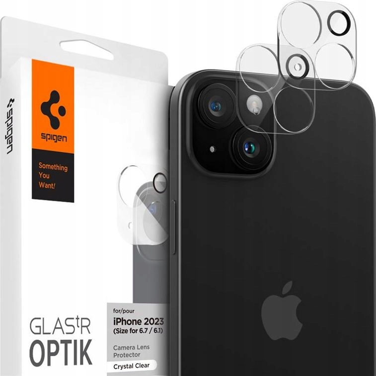Tvrdené sklo Spigen pre Apple iPhone 15 / 15 Plus / 14 / 14 Plus 2 ks.