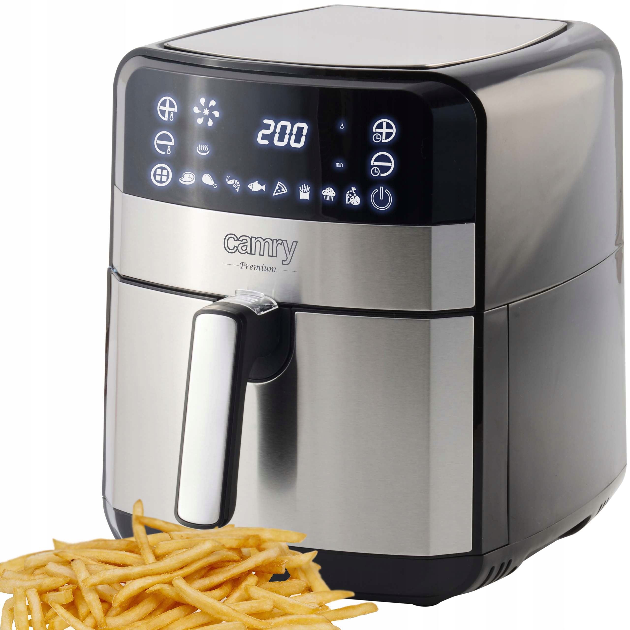 Vzduchová fritéza Camry CR63111 2500 W 5 l + Záručný list produktu
