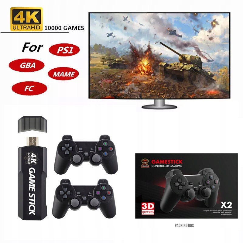 GD10 4K HD výstup retro videohier Otvorená