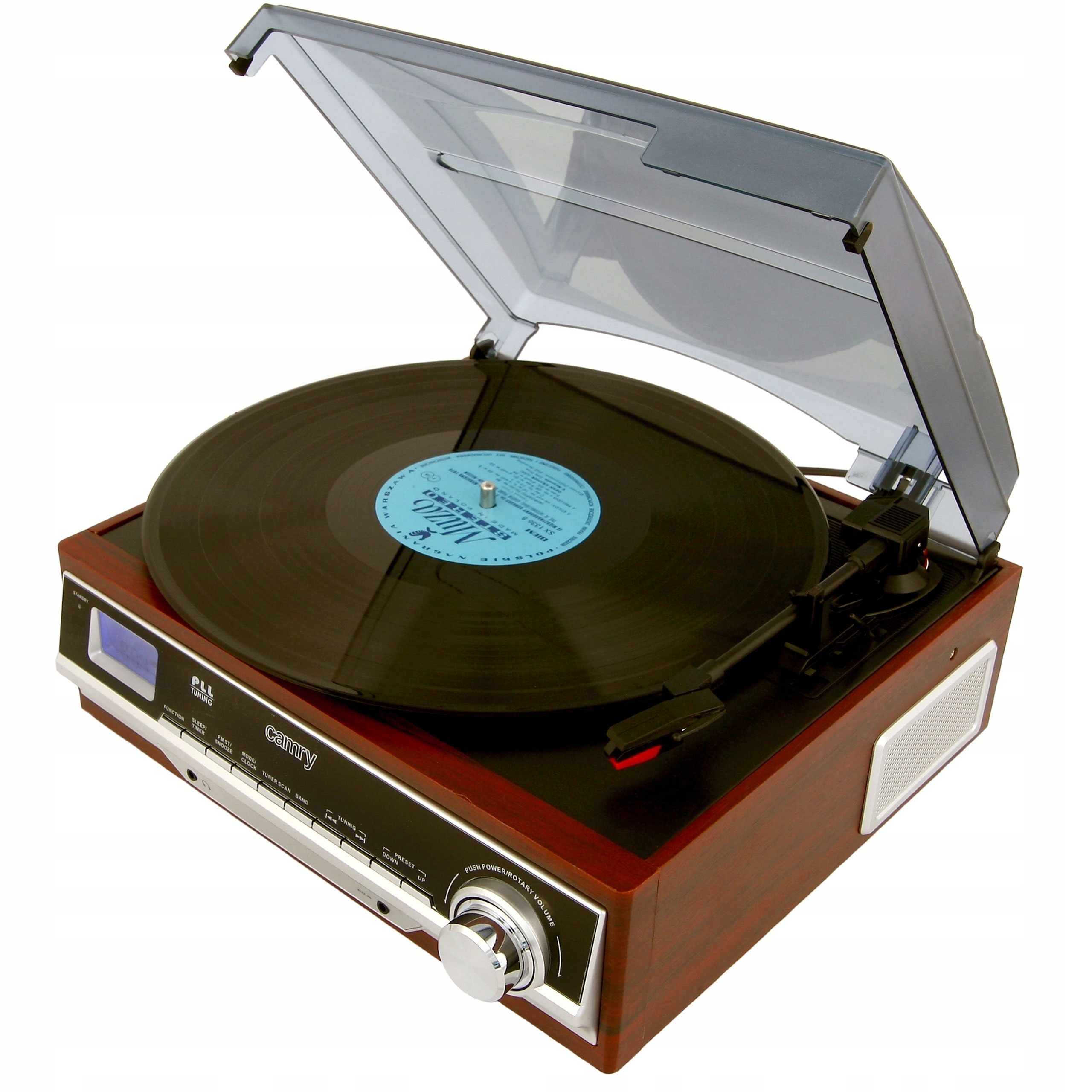 Prenosný mini retro rádio FM DSP so slúchadlami