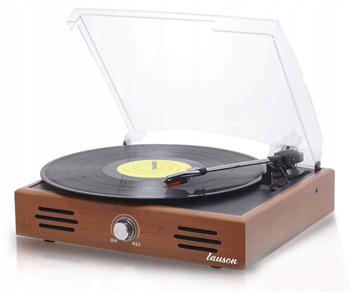 Retro otočný vinyl Vintage RCA výstup 3 krížový kraj