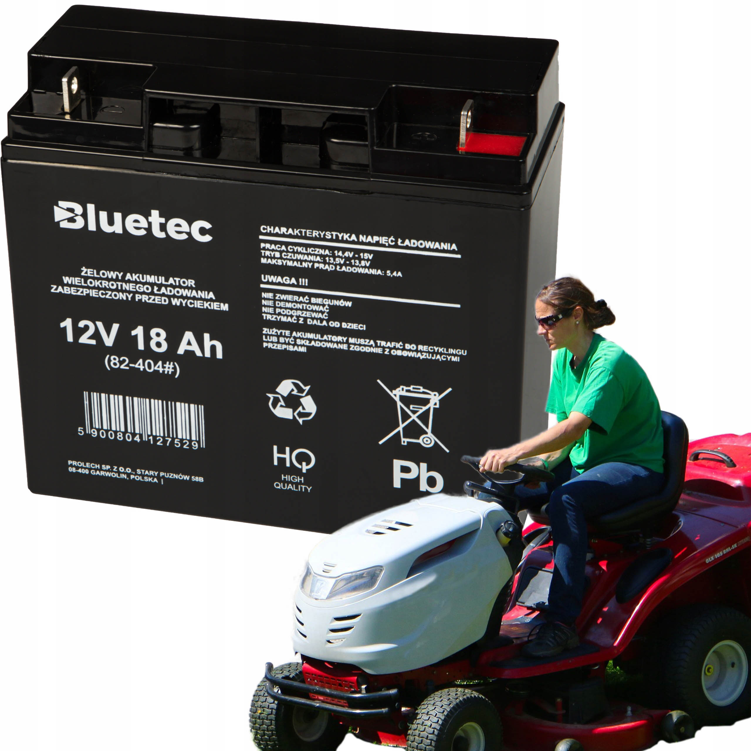 Akumulátor BLUETEC 12 V 18 Ah