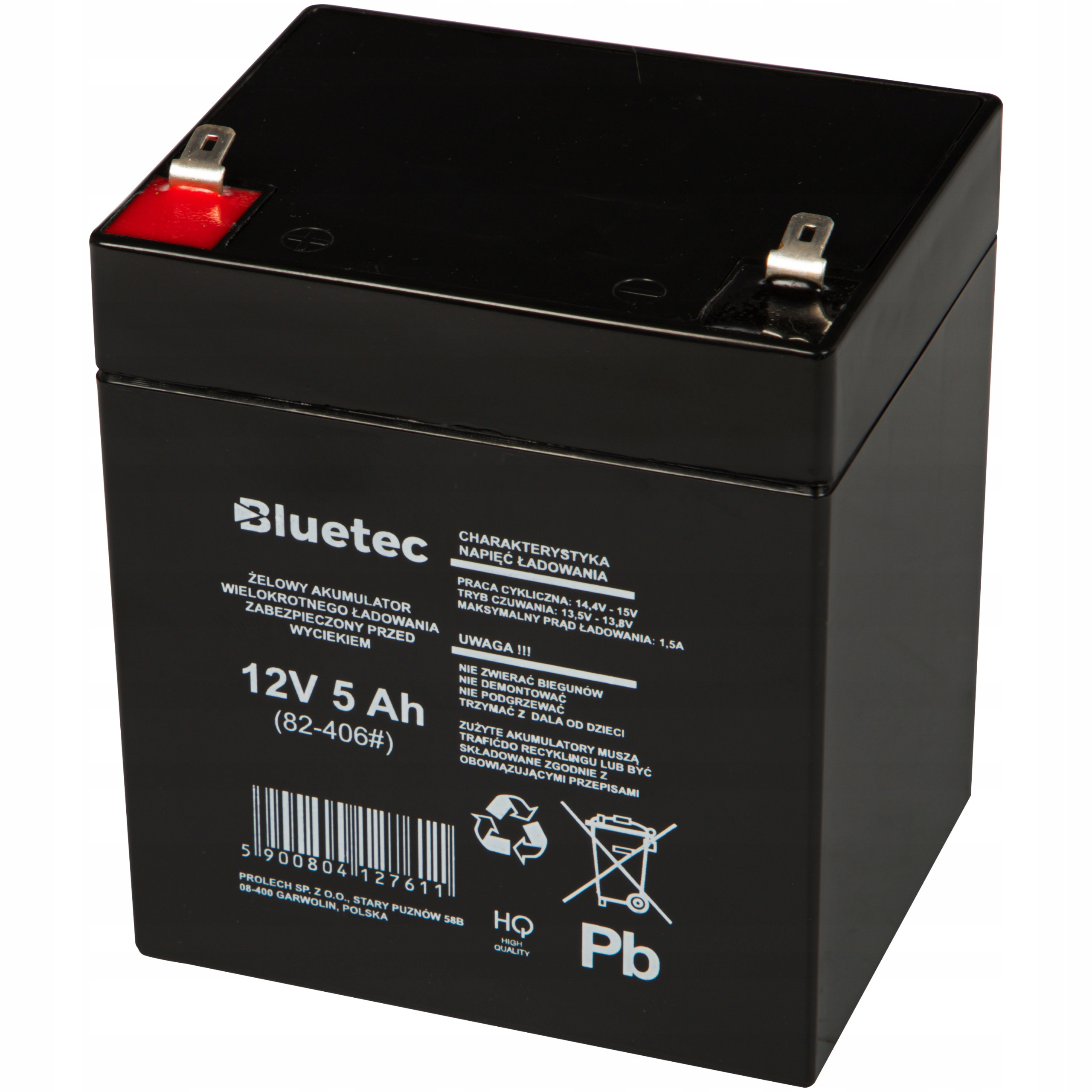 Akumulátor BLUETEC 12 V 5 Ah