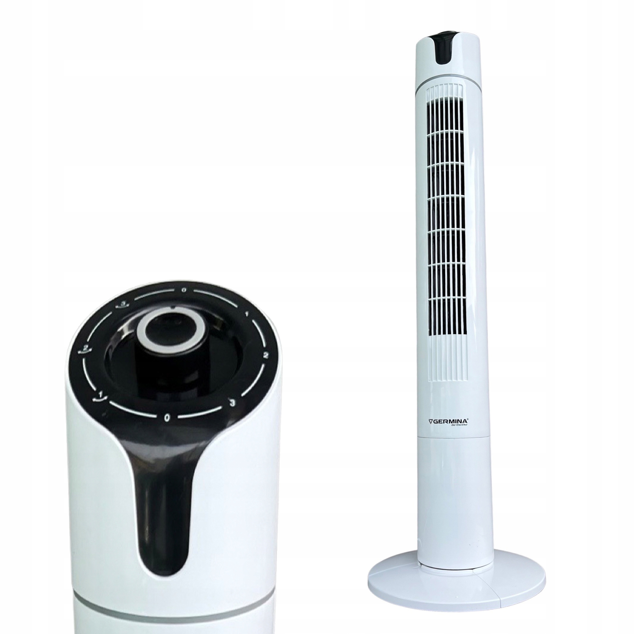 Stĺpový ventilátor Germina GW-0059, biely