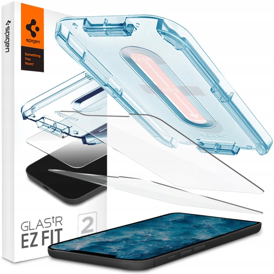 Tvrdené sklo Spigen pre Apple iPhone 12 / 12 Pro 2 ks.