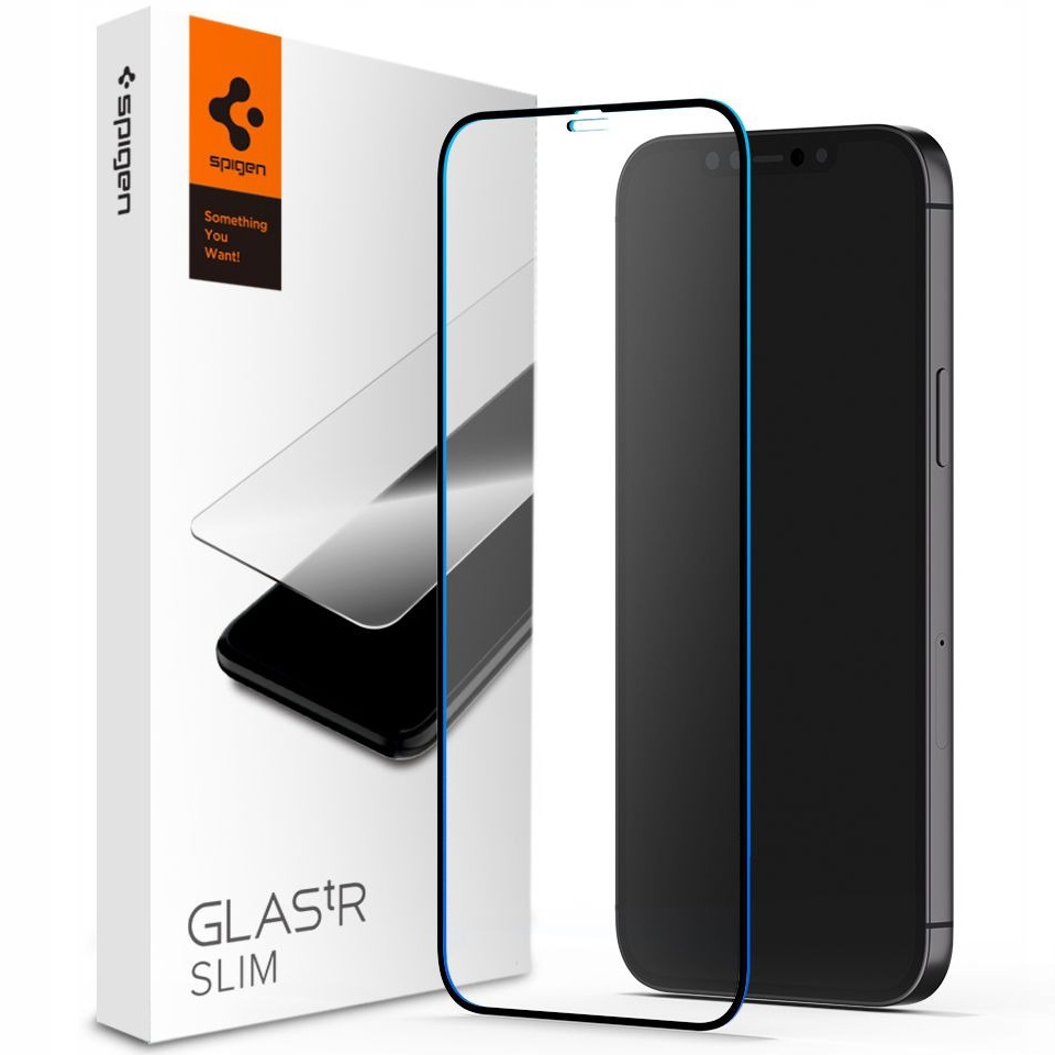 Tvrdené sklo Spigen pre Apple iPhone 12/12 Pro 1 ks.