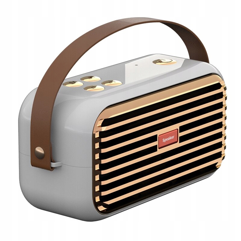 Stereo Bluetooth 3D x7 TWS prenosný retro reproduktor