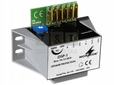 Ochranný modul reproduktora DSP-1, Mono
