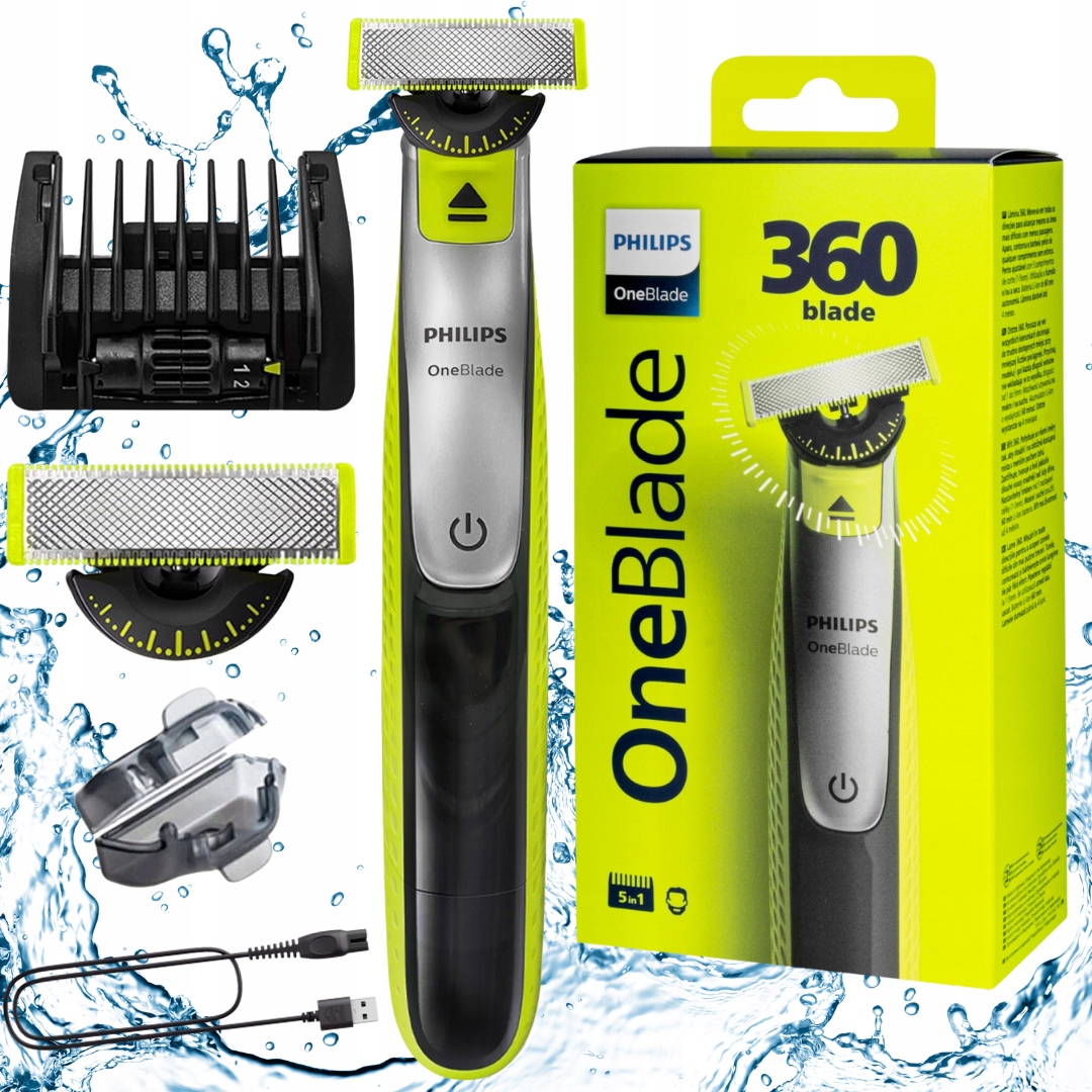 Philips holiaci strojček TRIMER PHILIPS ONEBLADE 360 SHAVOUR BODY+