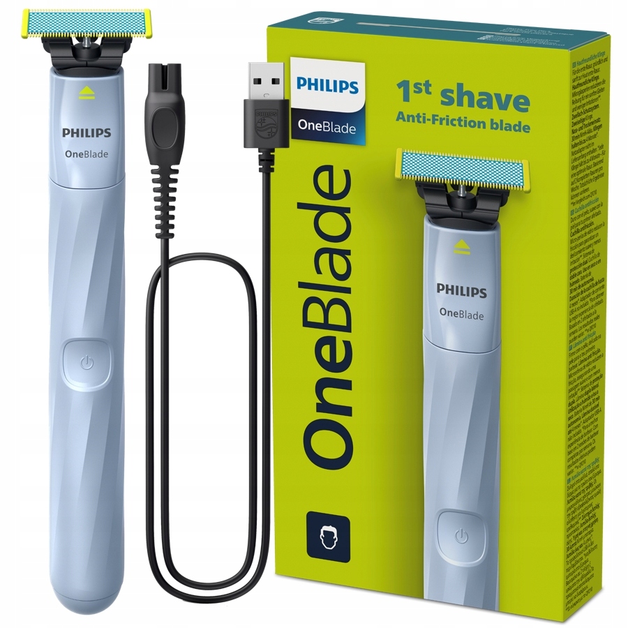 Golarka Philips OneBlade prvé oholenie