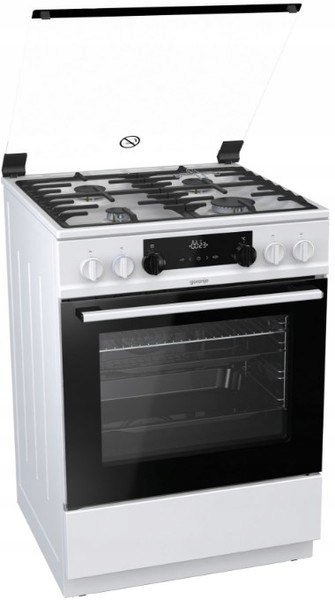 Gorenje Sporák K634WF Typ varnej dosky plynové, Rúra Type