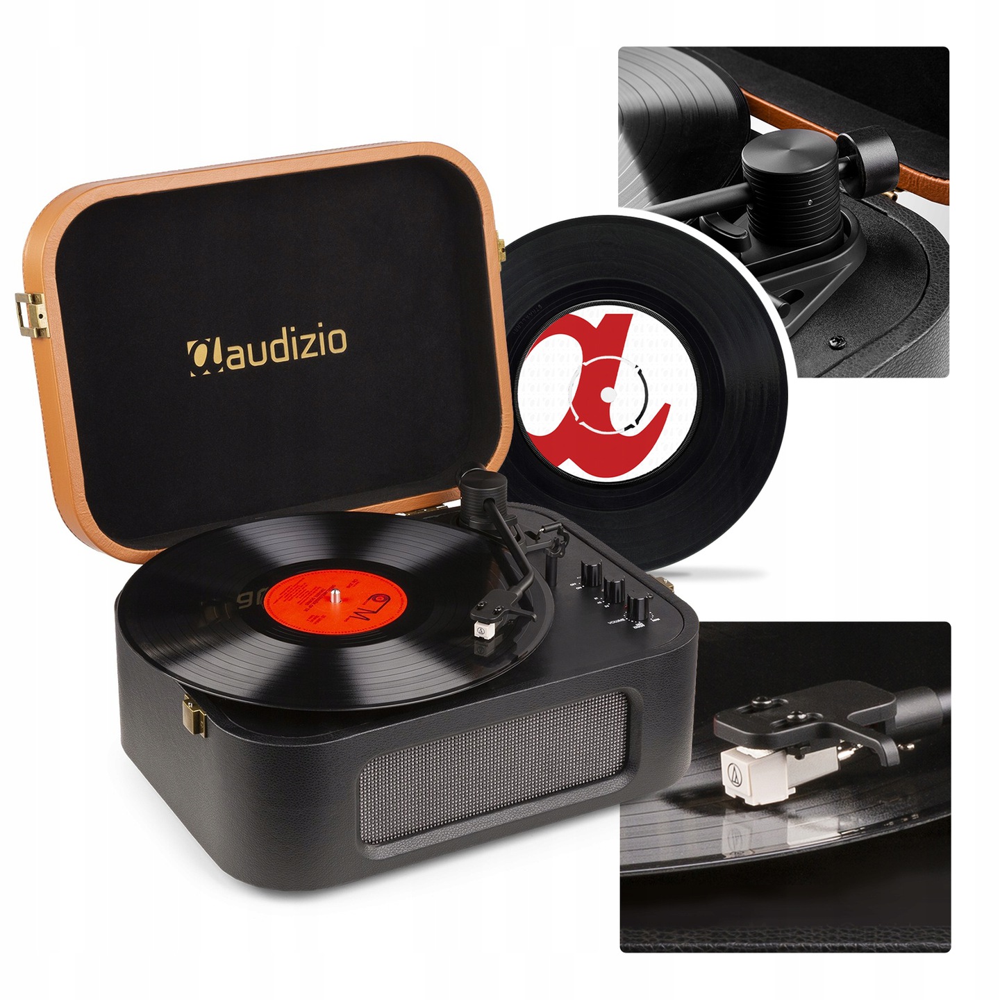 Gramofón audizio rp315 čierny