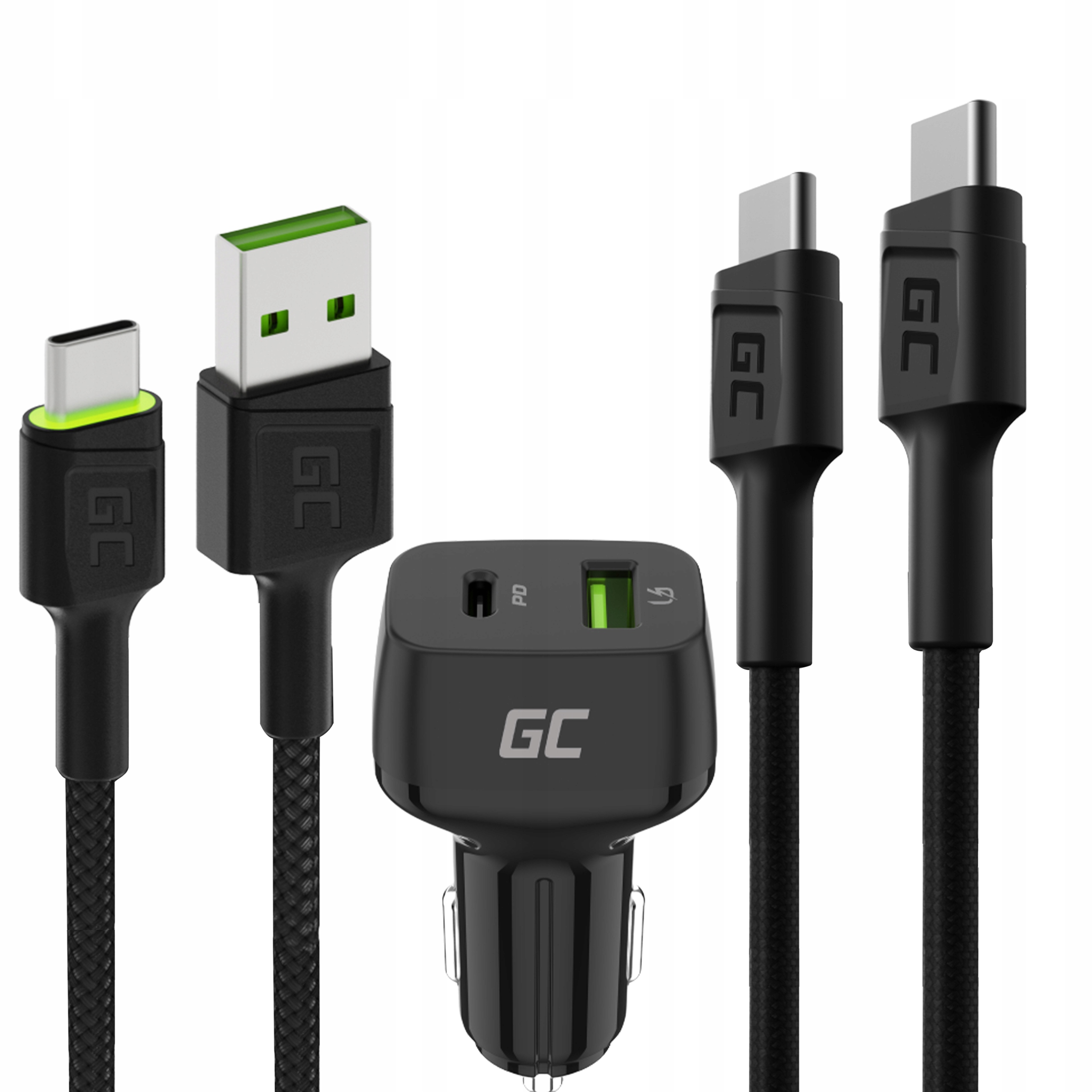 Autonabíjačka, USB typ C Green Cell 3000 mA + 2 ďalšie produkty