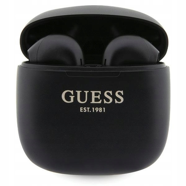 Bezdrôtové slúchadlá do uší Guess GUTWST26PSK čierne