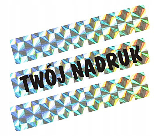 HOLOGRAM HP-800 s potlačou SEAL - 55x11mm