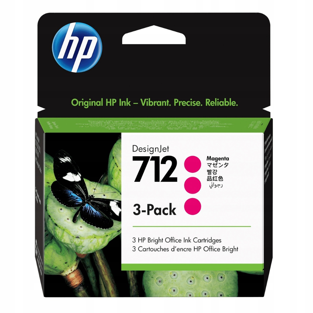 Červený (purpurový) atrament HP Designjet 3ED78A