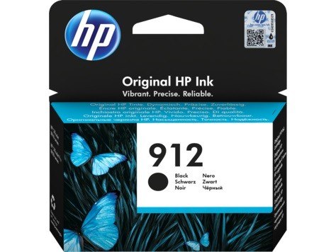 Čierna atramentová kazeta HP 912 3YL80AE