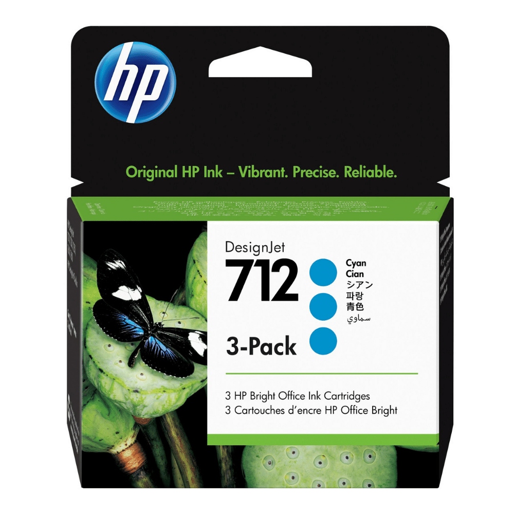 Azúrová atramentová kazeta HP Designjet 3ED77A