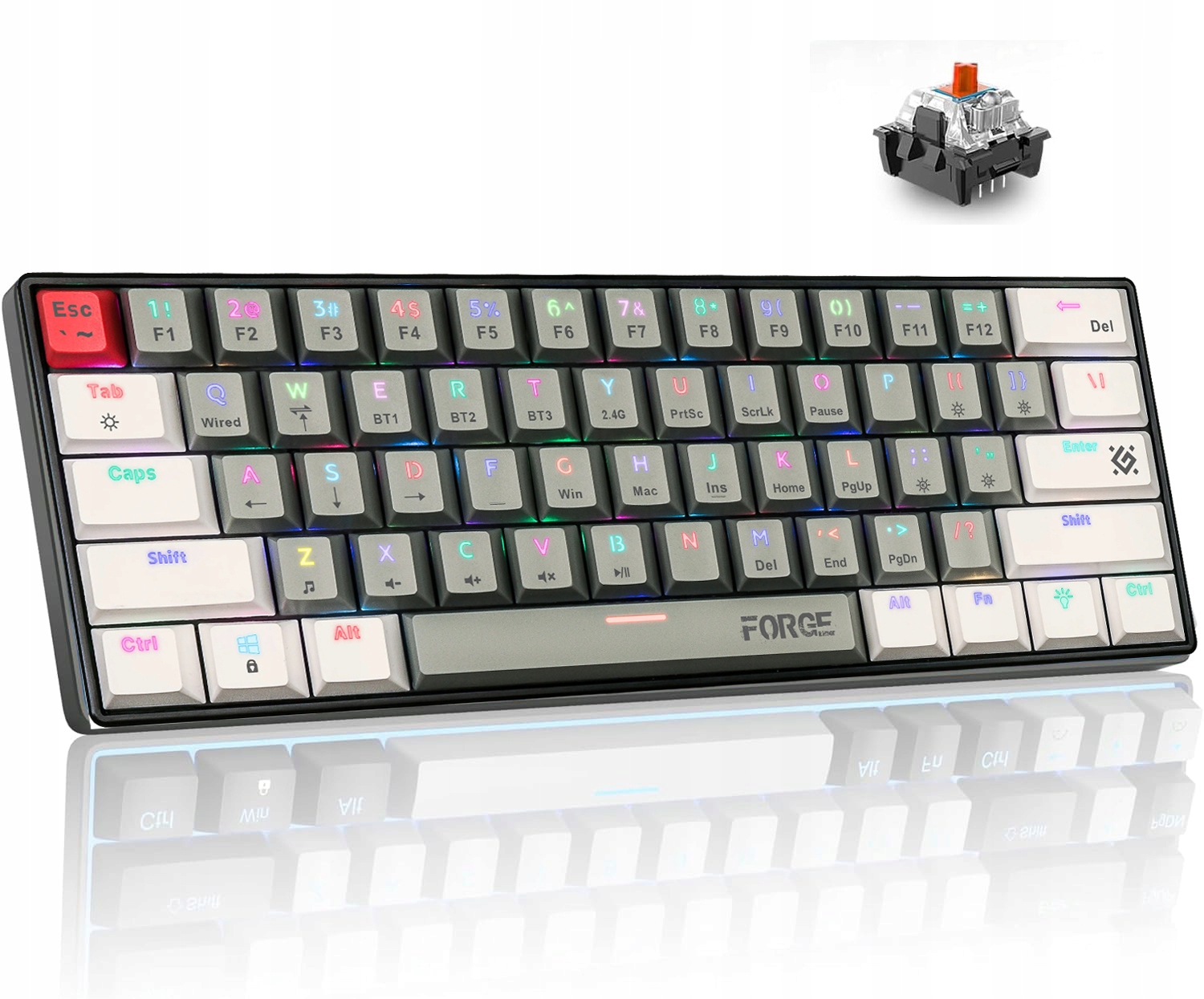 Mechanická klávesnica FORGE GK-345