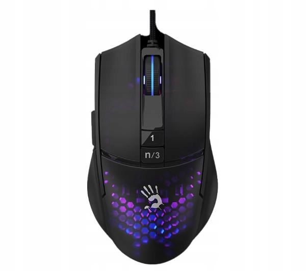 Káblová myš A4Tech L65 MAX RGB Voštinový optický senzor