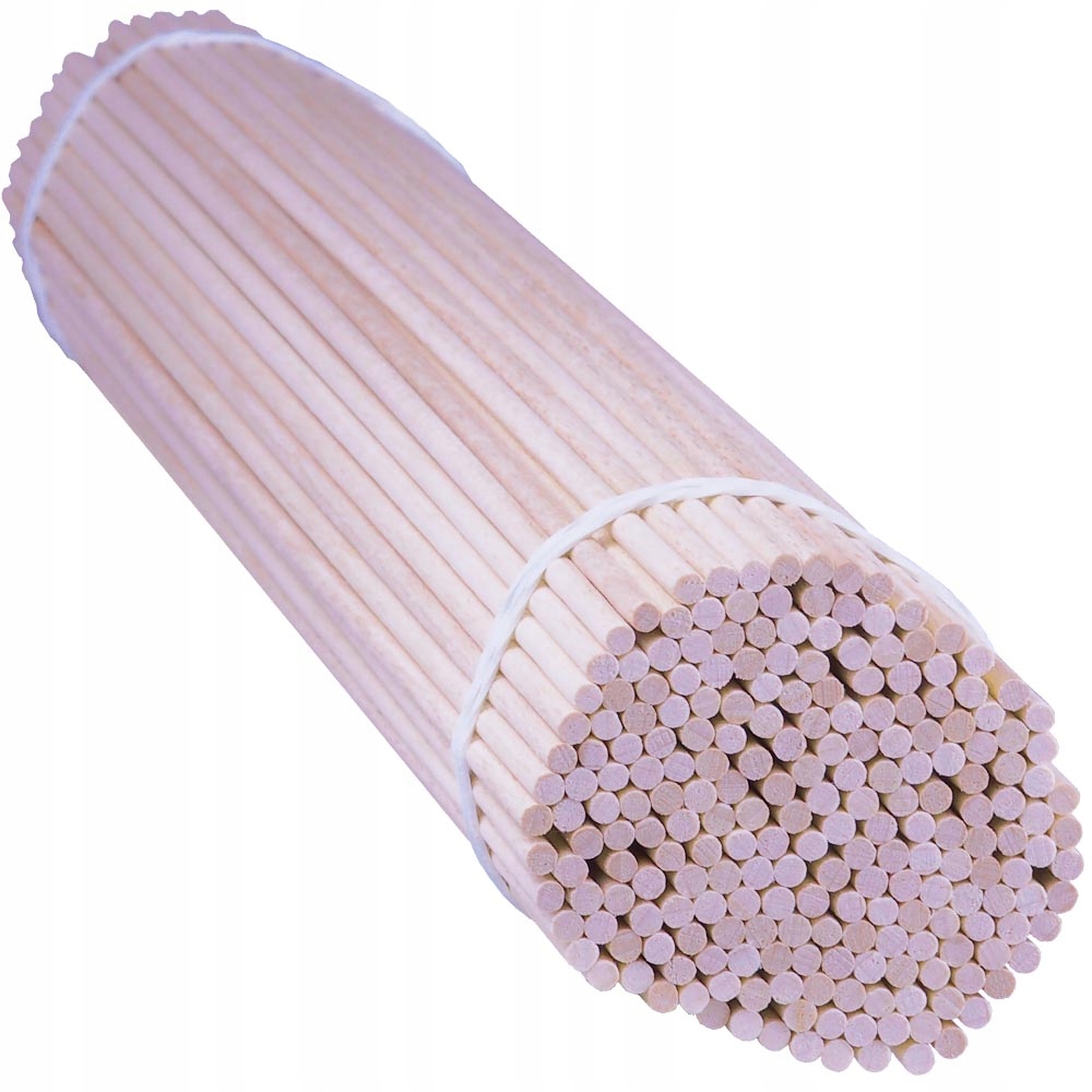 WatoLove zariadenie na cukrovú vatu tyčinky na cukrovú vatu buk okrúhle 40 cm béžová/hnedá 1 W