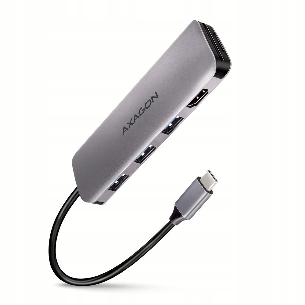 AXAGON HMC-HCR3A Multiport Hub 3x USB-A + HDMI