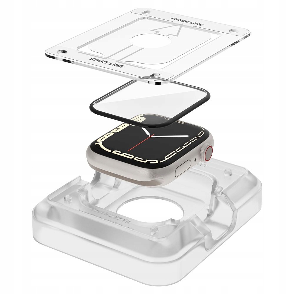 Hybridné sklo Spigen Apple Watch 7/8/9 41 mm