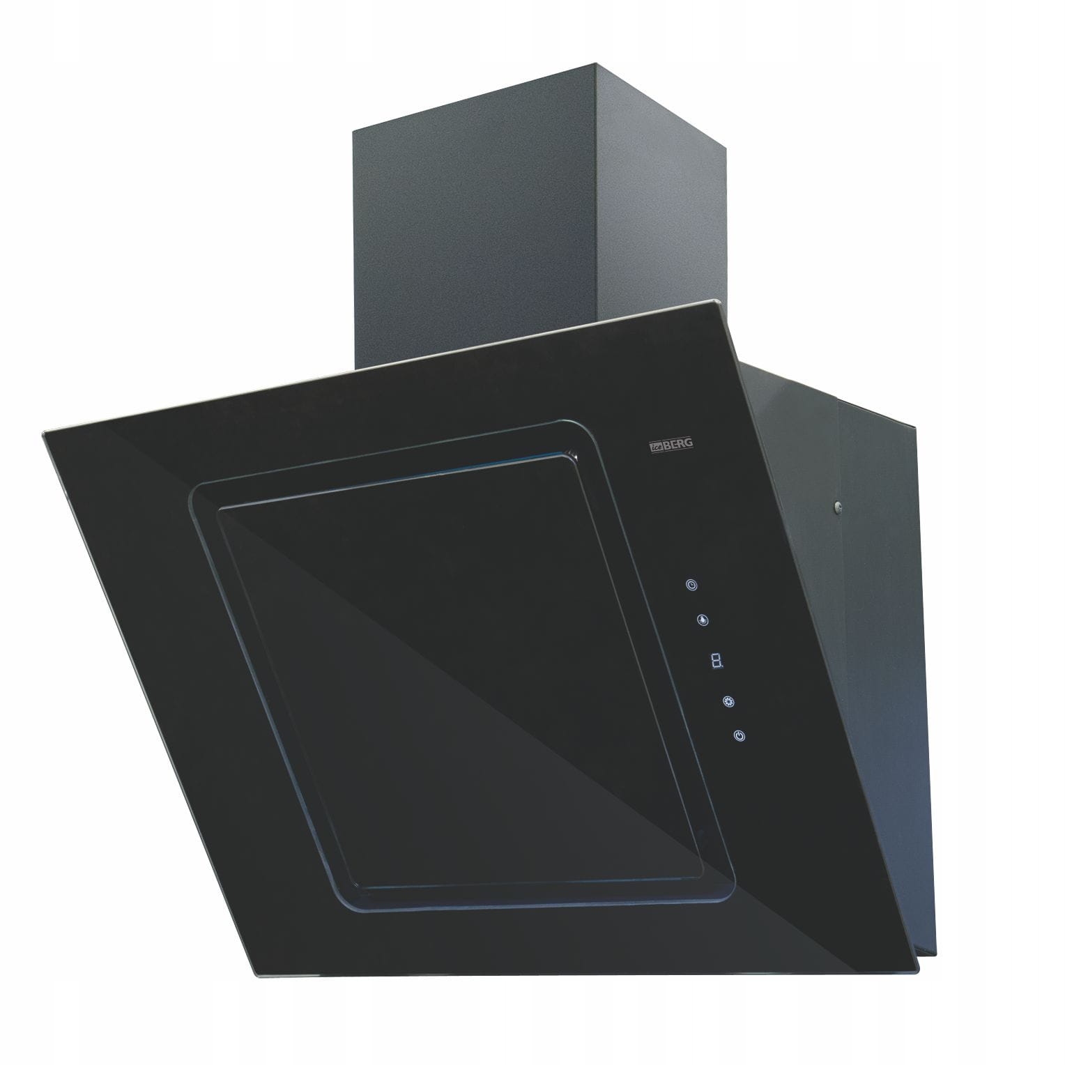 Iceberg Hood SMART 60 Black Komín Diagonary Type
