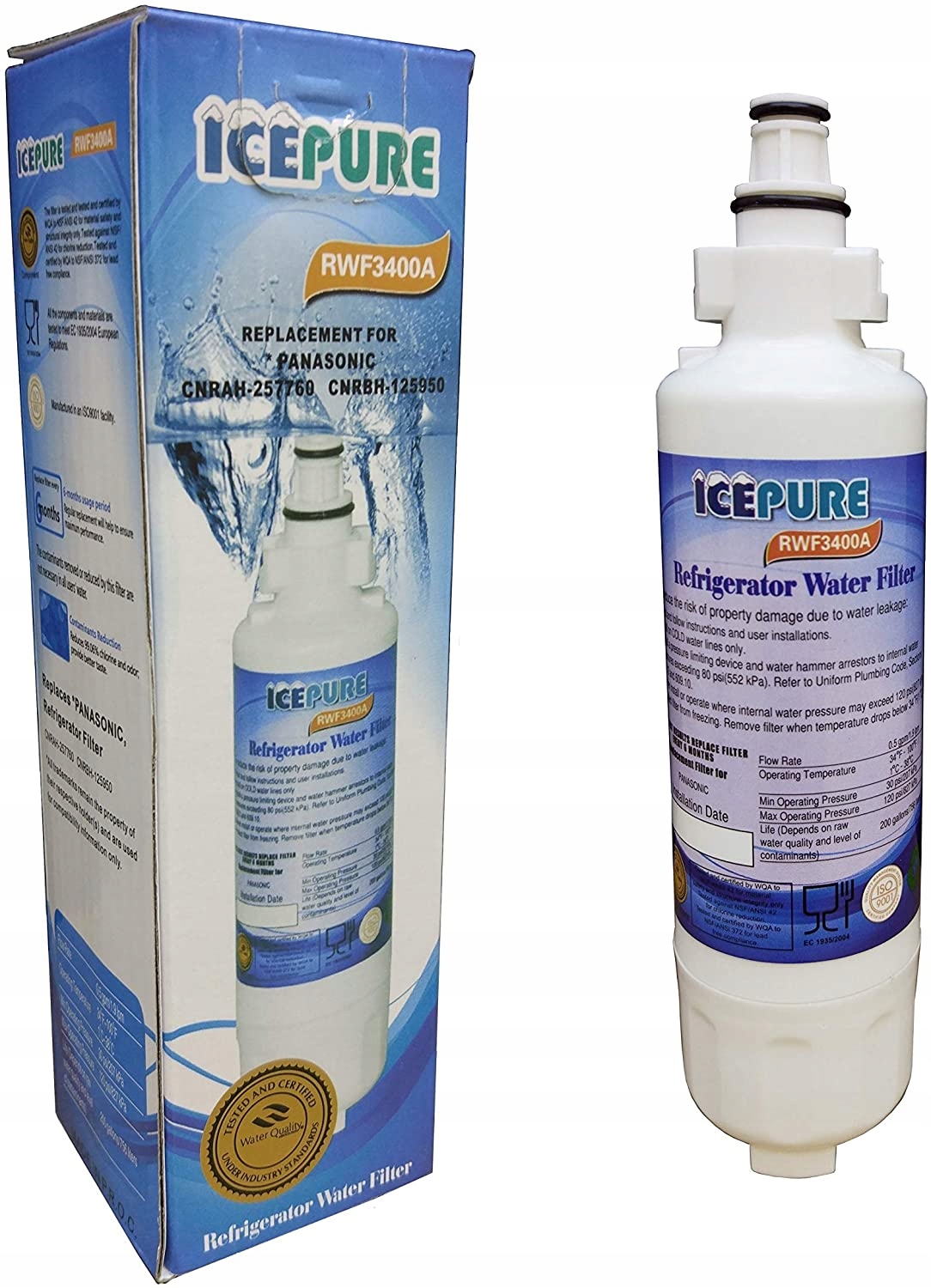 IcePure RWF3400A filter pre PANASONICKÝ POPIS!