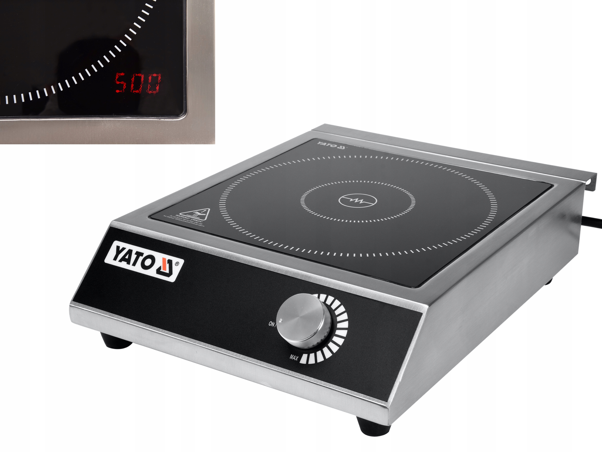 Indukčná vykurovacia doska 500-3500W Yato Sporák