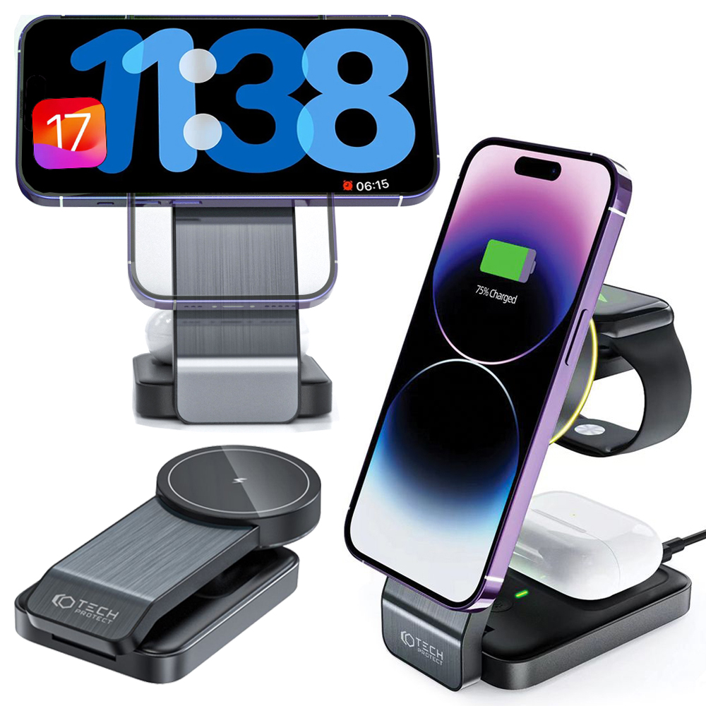 Indukčná nabíjačka Tech-protect 2000 mA + balenie produktu Tech-Protect