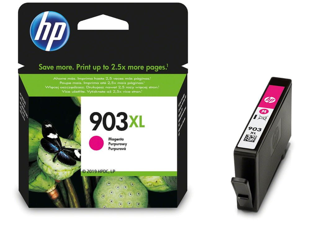 Atramentová kazeta HP 903 XL T6M07AE červená (purpurová)