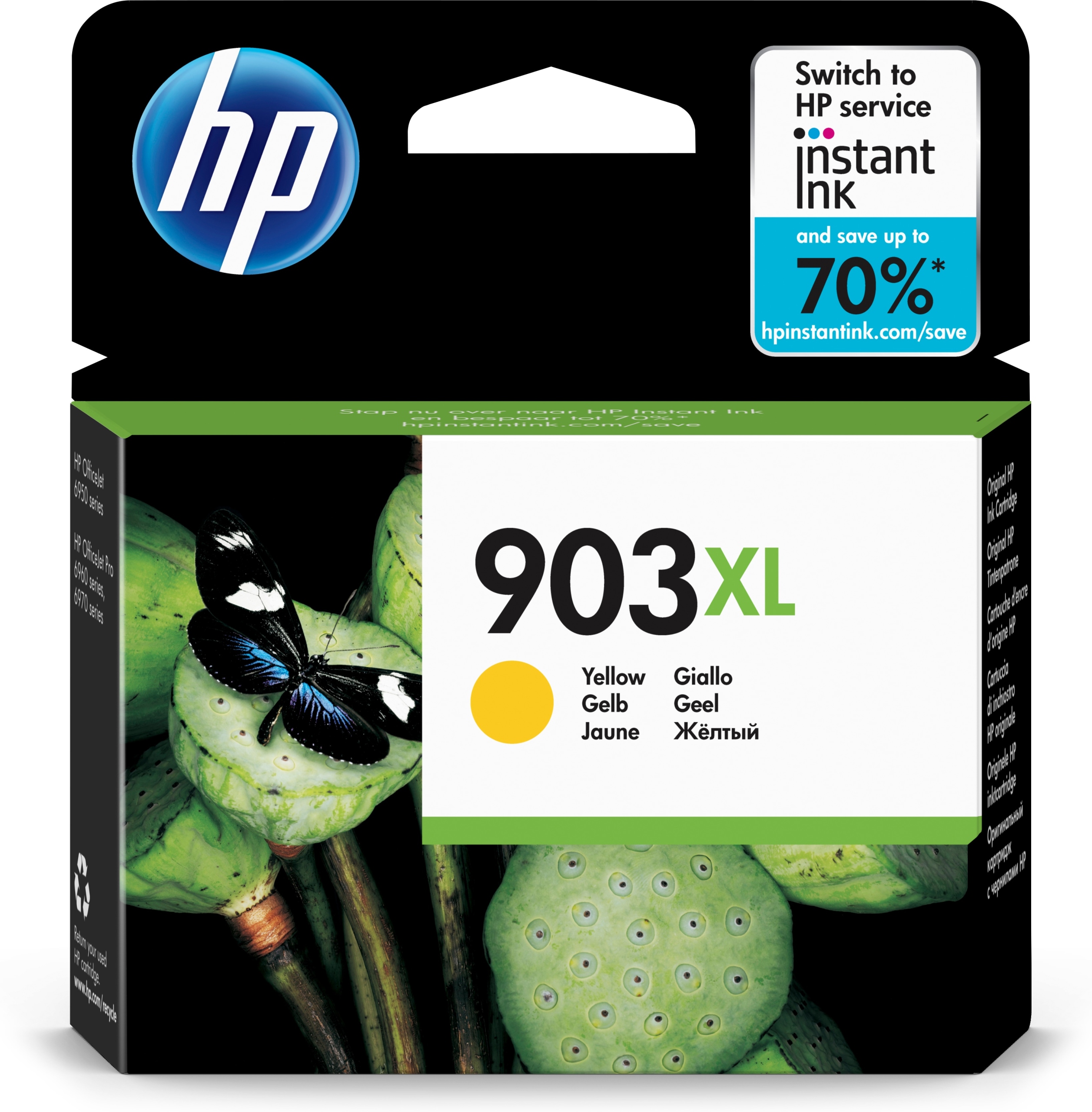Atramentová kazeta HP 903 XL T6M11AE žltá