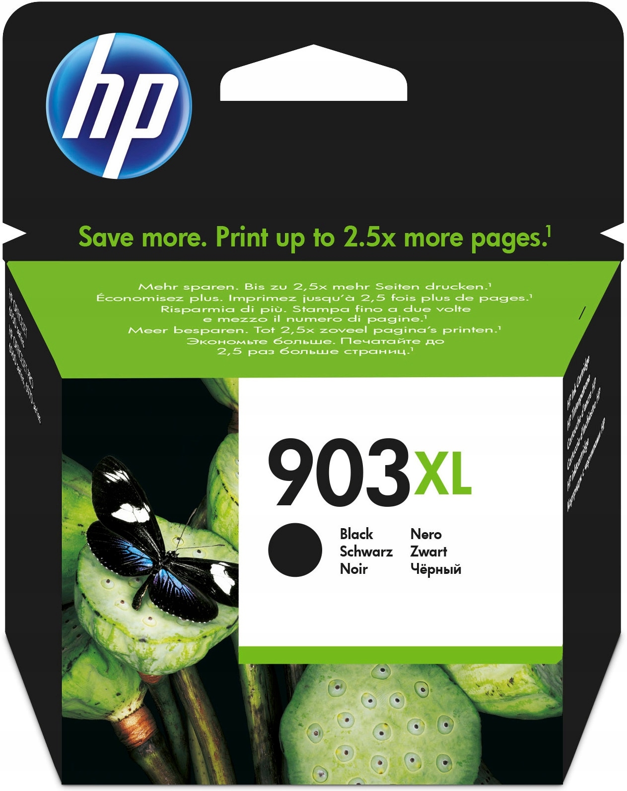 Čierna atramentová kazeta HP 903XL T6M15AE